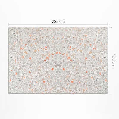 Tapis vinyle d’extérieur Grès fin pierre élégante