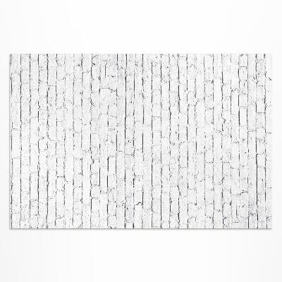Tapis vinyle d’extérieur Mur industriel en briques claires