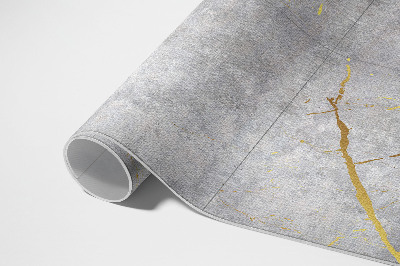 Tapis vinyle d’extérieur Dalles de béton et carreaux de pierre