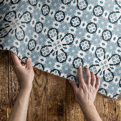 Tapis vinyle d’extérieur Motif papillon abstrait