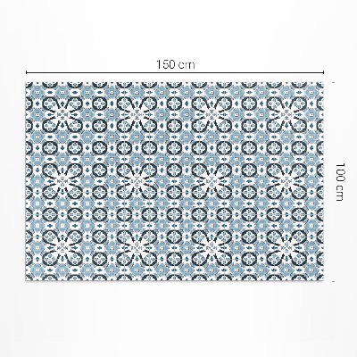 Tapis vinyle d’extérieur Motif papillon abstrait