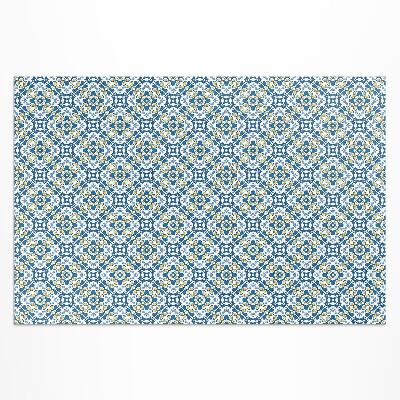 Tapis vinyle d’extérieur Carreaux décoratifs en mosaïque portugaise