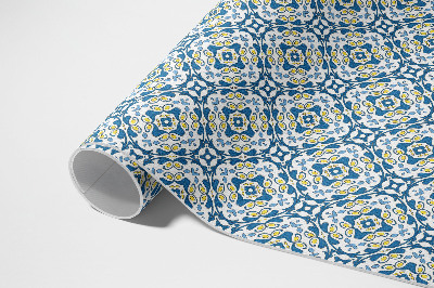 Tapis vinyle d’extérieur Carreaux décoratifs en mosaïque portugaise