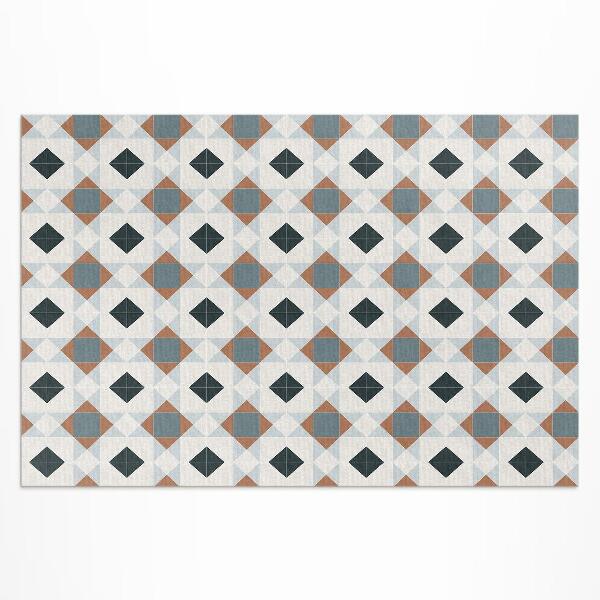 Tapis vinyle d’extérieur Belles mosaïques géométriques