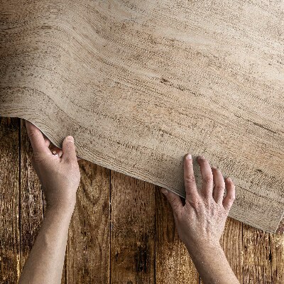Tapis vinyle d’extérieur Texture de planche de bois