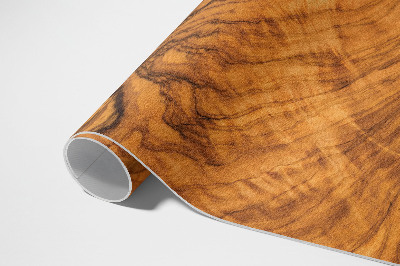 Tapis vinyle d’extérieur Formes dans une planche texturée en bois