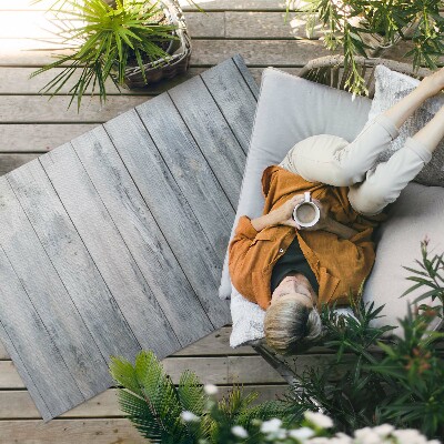Tapis vinyle d’extérieur Planchers à motifs en bois