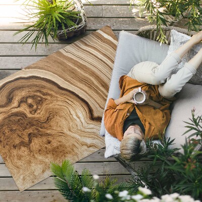 Tapis vinyle d’extérieur Formes en pierre à motifs naturels