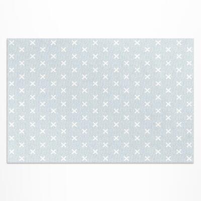 Tapis vinyle d’extérieur Motif minimaliste de croix lumineuses
