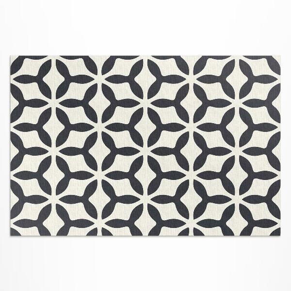 Tapis vinyle d’extérieur Motif géométrique moderne