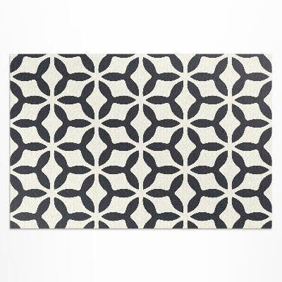 Tapis vinyle d’extérieur Motif géométrique moderne