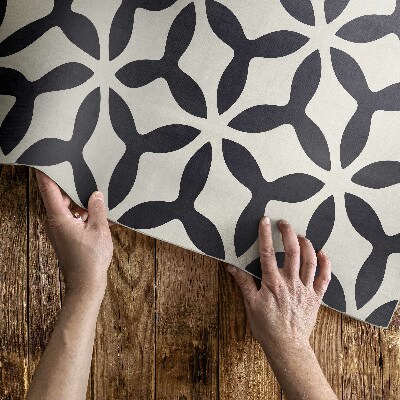 Tapis vinyle d’extérieur Motif géométrique moderne