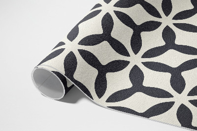 Tapis vinyle d’extérieur Motif géométrique moderne