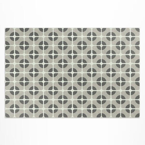 Tapis vinyle d’extérieur Mosaïque de formes géométriques