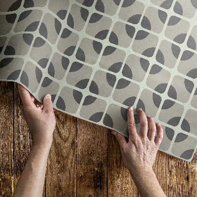 Tapis vinyle d’extérieur Mosaïque de formes géométriques