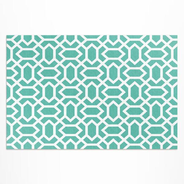 Tapis vinyle d’extérieur Mosaïque de carreaux irréguliers