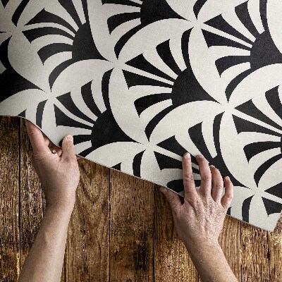 Tapis vinyle d’extérieur Motif régulier monochrome