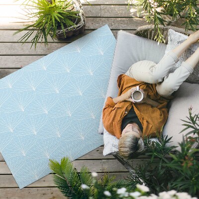 Tapis vinyle d’extérieur Motif régulier délicat