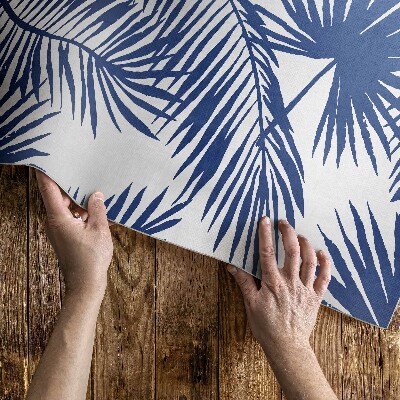 Tapis vinyle d’extérieur Illustration de feuilles tropicales