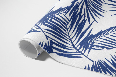 Tapis vinyle d’extérieur Illustration de feuilles tropicales