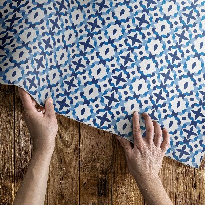 Tapis vinyle d’extérieur Motif décoratif en mosaïque espagnole