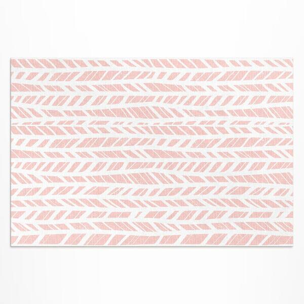 Tapis vinyle d’extérieur Motif indien pastel bohème