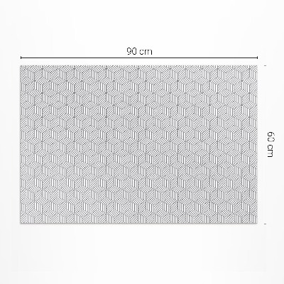 Tapis vinyle d’extérieur Mosaïque géométrique de petite taille