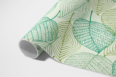 Tapis vinyle d’extérieur Composition des feuilles linéaires dans la nature