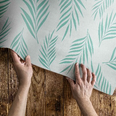 Tapis vinyle d’extérieur Branches de palmier et feuilles tropicales