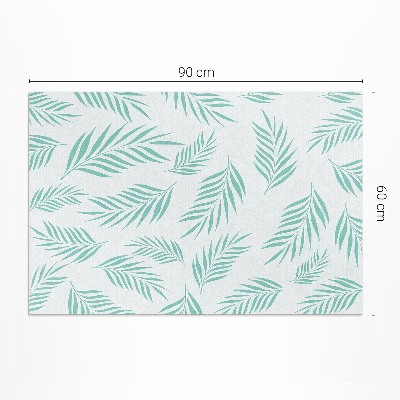 Tapis vinyle d’extérieur Branches de palmier et feuilles tropicales