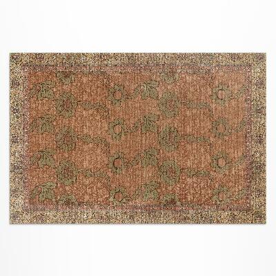 Tapis vinyle d’extérieur Fleurs sauvages anciennes