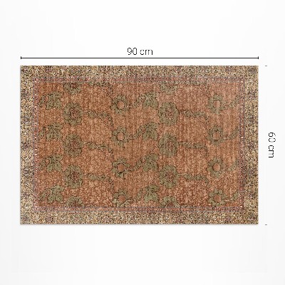 Tapis vinyle d’extérieur Fleurs sauvages anciennes