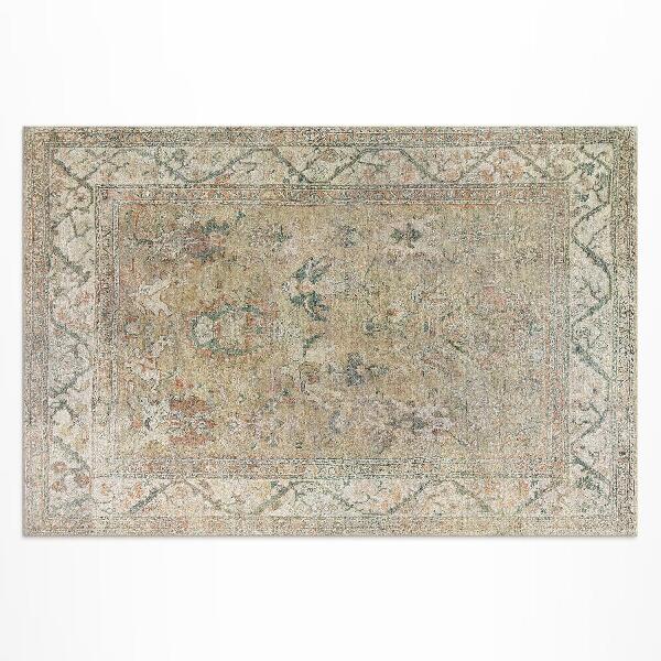 Tapis vinyle d’extérieur Motif beige ancien