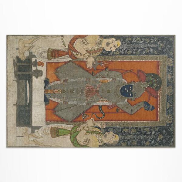 Tapis vinyle d’extérieur Krishna Hindouisme