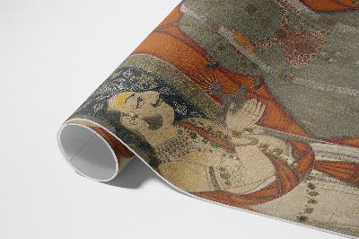 Tapis vinyle d’extérieur Krishna Hindouisme