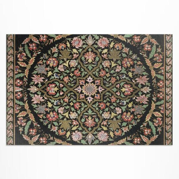 Tapis vinyle d’extérieur Motif hippie coloré