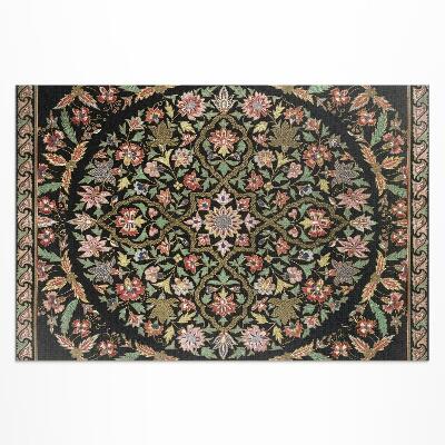 Tapis vinyle d’extérieur Motif hippie coloré
