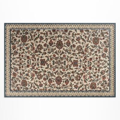 Tapis vinyle d’extérieur Fleurs de lierre décoratives