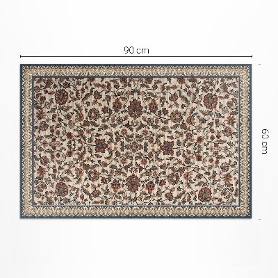 Tapis vinyle d’extérieur Fleurs de lierre décoratives