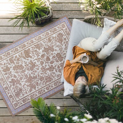 Tapis vinyle d’extérieur Chasuble fleurie de Sir Matthew Digby Wyatt