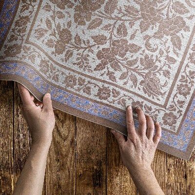 Tapis vinyle d’extérieur Chasuble fleurie de Sir Matthew Digby Wyatt