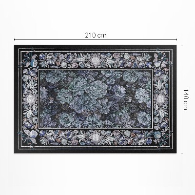 Tapis vinyle d’extérieur Bouquet de fleurs anciennes