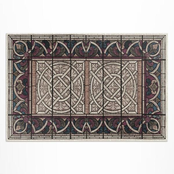 Tapis vinyle d’extérieur Ornement gothique de Sir Digby Wyatt