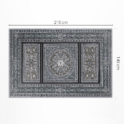 Tapis vinyle d’extérieur Ornemental et géométrique