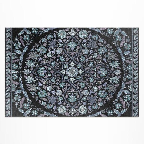 Tapis vinyle d’extérieur Mandala