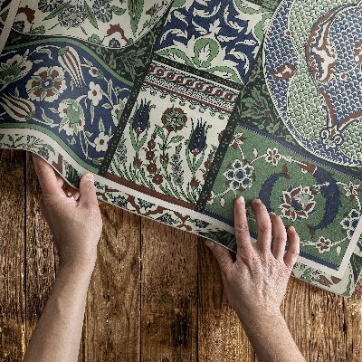 Tapis vinyle d’extérieur Les Mandalas d'Albert Racinet