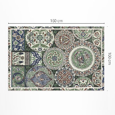 Tapis vinyle d’extérieur Les Mandalas d'Albert Racinet