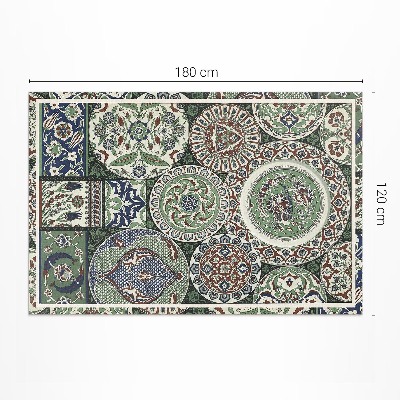 Tapis vinyle d’extérieur Les Mandalas d'Albert Racinet