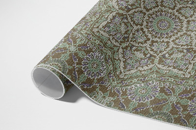 Tapis vinyle d’extérieur Le motif hippie de Sir Matthew Digby Wyatt