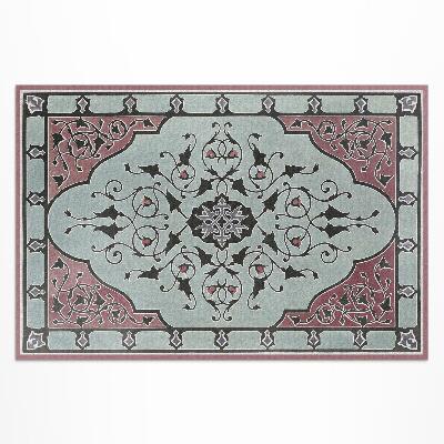 Tapis vinyle d’extérieur Ornement de rose Sir Matthew Digby Wyatt